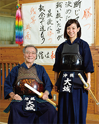 大城 武則さん 大城 鶴香さん