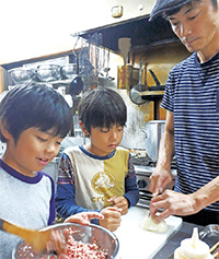 城間 恵さん 城間 充さん