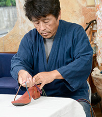 手作り工房 彩庵(さい あん) 金城 守さん