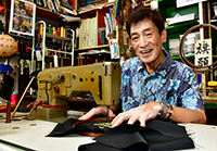 「島崎刺繍店」刺しゅう職人・島崎達弘さん
