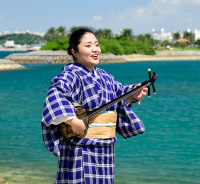 与那国民謡継承者　太田いずみ さん