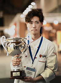 世界ジェラート騎士 米盛勝也さん