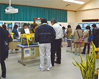 ハブの試食ができる展示会