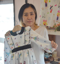 子どもの絵がお洋服に変身!?