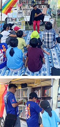 “紙芝居屋の移動本屋が始動!?"