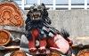 2019年09月05日<br>No.1792号<br>青い目のライオンシーサー。脚もかわいい!