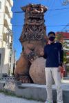 2022年08月25日<br>No.1946号<br>大きなシーサー。きっと幸せをたくさん呼び寄せてくれるだろう